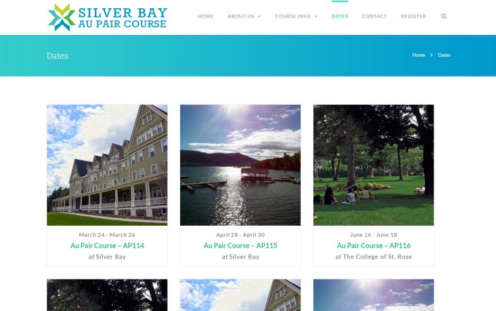 Home Page  Silver Bay Au Pair Courses